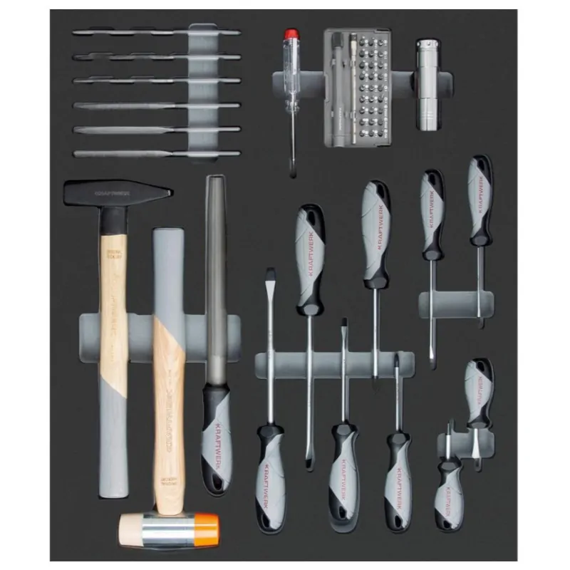 Module de tournevis et outils de frappe Basic Line 49 pièces