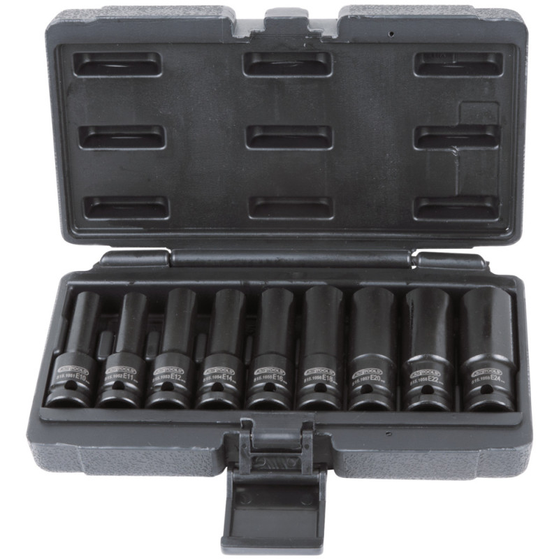 Coffret De Douilles Longues Chocs Torx Ks Tools