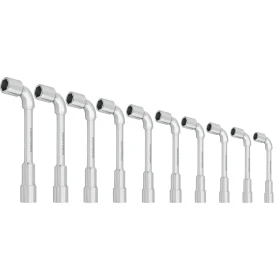Jeu de 10 clés à pipe débouchées 6 x 6 pans KRAFTWERK 2597-99