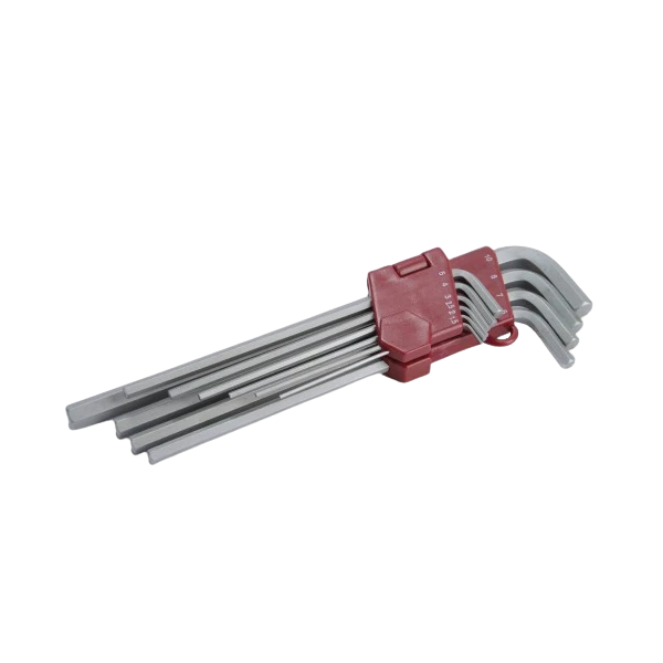 Cle Male 6 Pans Longue 1,5 A 10 Mm Sur Support - Jeu De 10 SAM Outillage - 244-90
