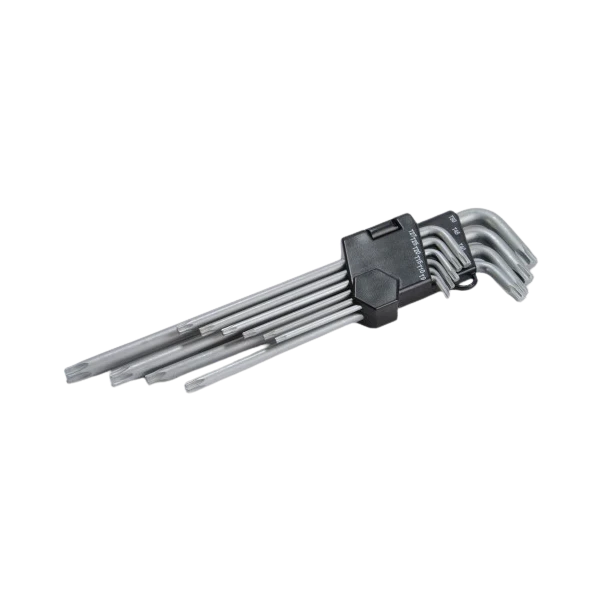 Cle Torx Longue T9 A T50 Sur Support Rangement - Jeu De 10 SAM Outillage - 243-93