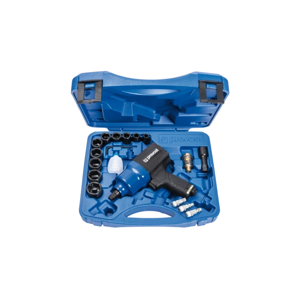 Clé à chocs composite couple limité - 1/2" - Double marteau - En coffret - PREVOST TIW C12L815K