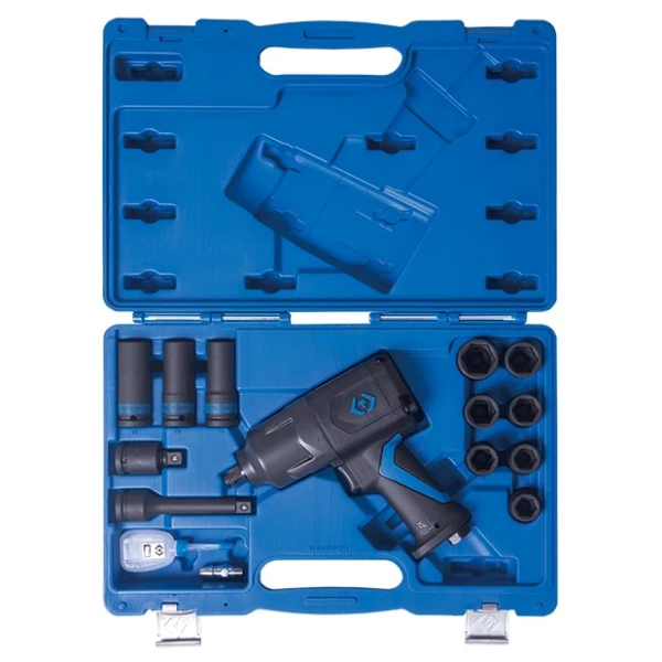 Coffret Clé À Chocs, Douilles Et Accessoires 1/2" - 15 Pièces King Tony - 44803AMP01
