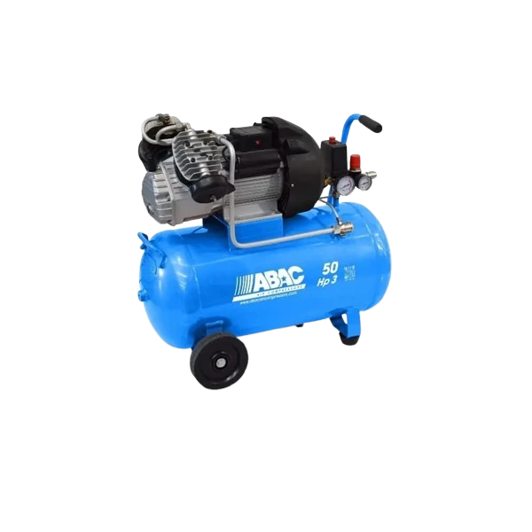 Compresseur d'air à pistons V 36-50, 230V monophasé, 50 L, 3 Cv, 10 Bar, Série LINE - ABAC 1129981051