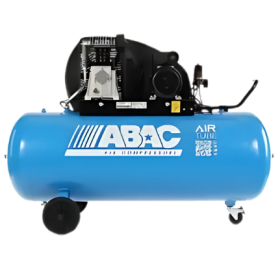Compresseur d'air 270 L 3 Cv 10 Bar bi-cylindre Série PRO ABAC 4116028706