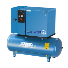 Compresseur d'air silencieux avec sécheur d'air 500L 5.5 Cv 11 Bar Gamme LN ABAC 4116026009