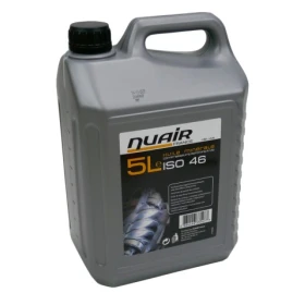 Huile minérale ISO 46 pour compresseur rotatif à vis 5L NUAIR HV5