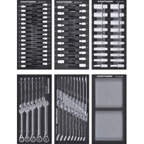 Composition d'outils, BASIC LINE, EVA, 103-pcs KRAFTWERK - 105.302.000