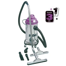 Aspirateur industriel sans sac Pro cuve inox Eau et Poussières JET30 SIDAMO 20402008