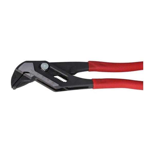 Pince multiprise KS Tools  à mors plats, grande ouverture graduée 46 mm, L.250 mm. Vue de près, fermé.