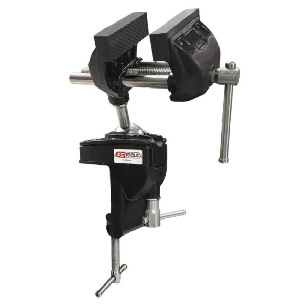 Étau d'établi sur rotule, 75 mm - KSTools - 914.0142F