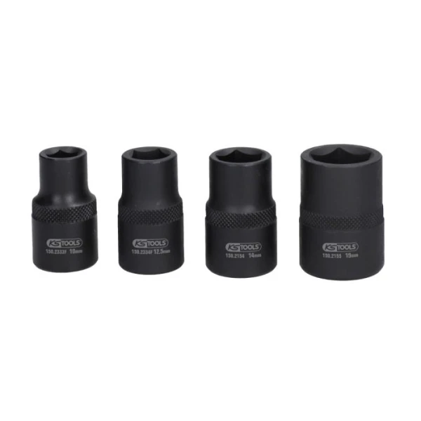 Douilles pour étriers de freins, 1/4 - 3/8 - 1/2 - KS TOOLS 150.2600F