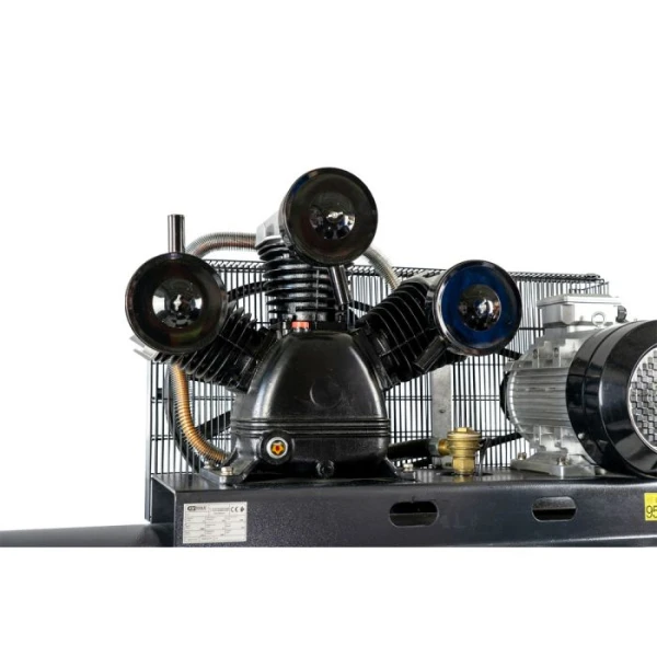 Compresseur à piston sur cuve tri 380V 500L 10bars 10Cv Sans sécheur d'air KS TOOLS 165.0807F