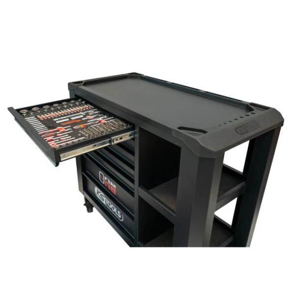 Servante d'atelier One by One 7 tiroirs avec 264 outils KS TOOLS 823.7134F