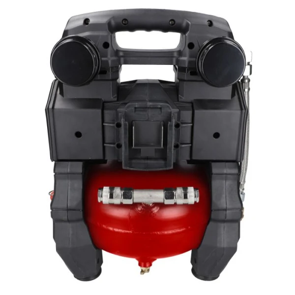 Compresseur portatif silencieux 5L sans fil - KS Tools 165.0816F. Vue de dos
