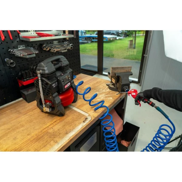 Compresseur portatif silencieux 5L sans fil - KS Tools 165.0816F. Usage