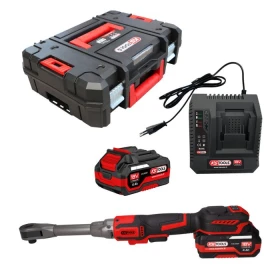 Clé à rochet sans fil 1/2″ 18V avec 2 batteries 1 chargeur KS TOOLS 515.4740F