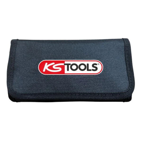 Trousse d’embouts à chocs 1/4″ avec tournevis porte-embouts – 31 pcs KS TOOLS - 515.2303F. Trousse fermée
