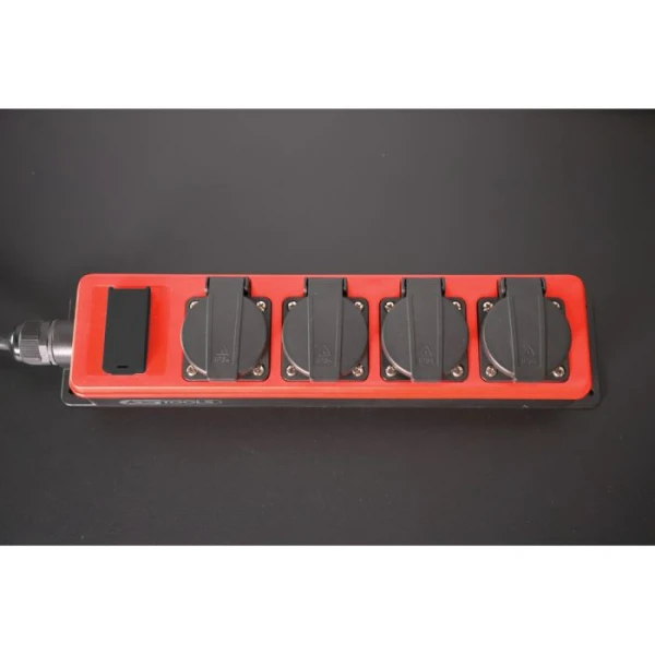 Multiprise électrique 5M 4 prises 2 ports USB KS TOOLS - 150.4232F