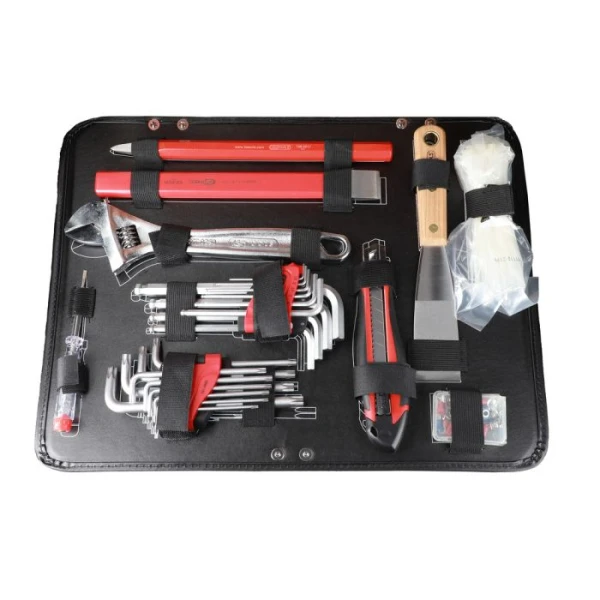 Valise pour électricien et électromécanicien 1/4'' + 1/2'' 142 pièces - KS TOOLS 922.0642F