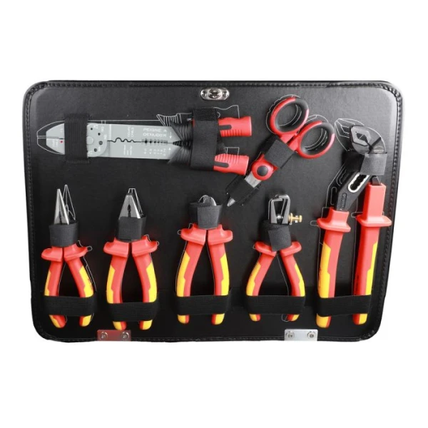 Valise pour électricien et électromécanicien 1/4'' + 1/2'' 142 pièces - KS TOOLS 922.0642F
