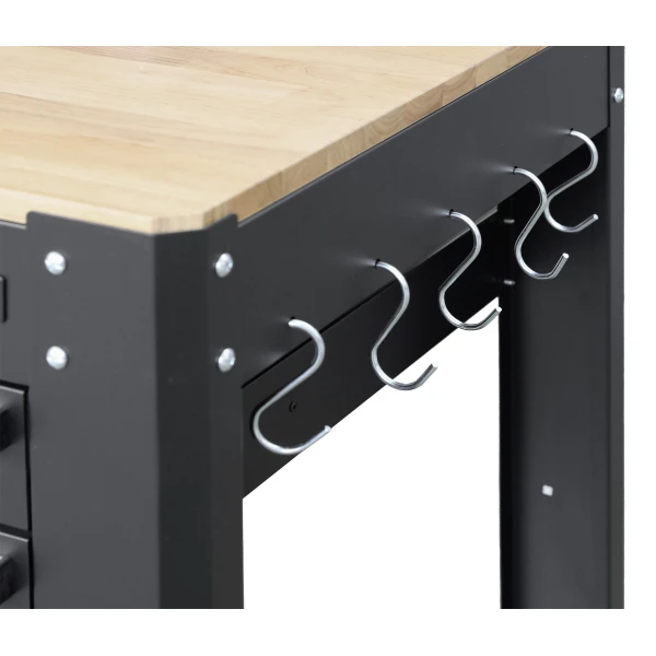 Établi avec 3 tiroirs et 2 armoires murales Kraftwerk - 104.103.002