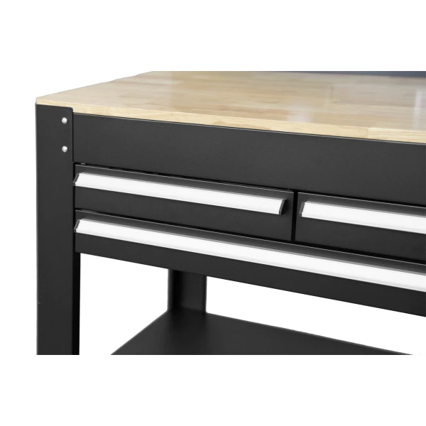 Établi avec 3 tiroirs et 2 armoires murales Kraftwerk - 104.103.002