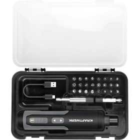 Jeu de tournevis 28pcs à embouts sans fil type stylo 3,6V USB-C KRAFTWERK - 403.400.000