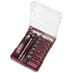 Jeu d'embouts avec tournevis de précision 1/4" 45pcs KRAFTWERK - 306.378.009