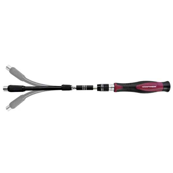 Jeu d'embouts avec tournevis de précision 1/4" 45pcs KRAFTWERK - 306.378.009