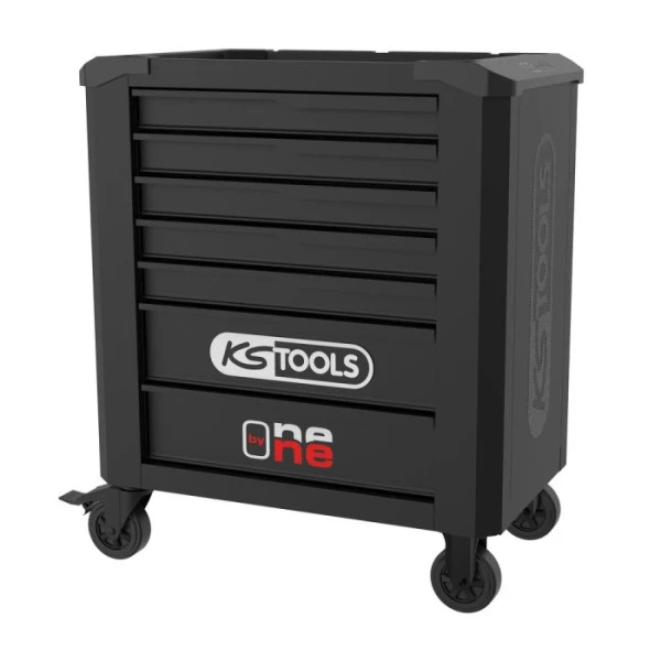Servante NOIRE One by One 7 tiroirs KS TOOLS 823.0007F