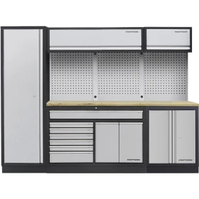 Mobilier d'atelier large 3 éléments Hêtre MOBILIO KRAFTWERK - 3964S-002