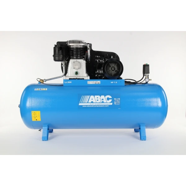 Compresseur d'air à piston 500L 7,5Cv 11Bar B7000 500 FT7.5 ABAC - 4116020852