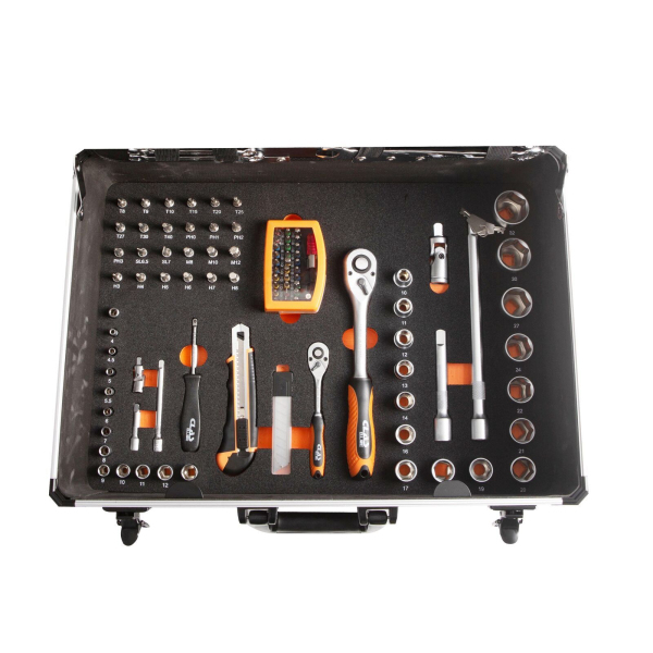 Valise de Maintenance Professionnelle 166 Outils - CLAS OS 3320BL