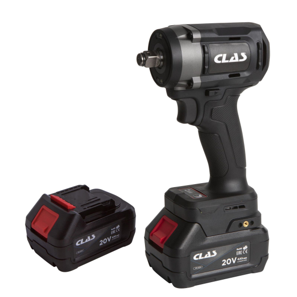 Boulonneuse 1/2" 680nm 20v brushless avec 2 batteries 4Ah et chargeur CLAS - PW 0680