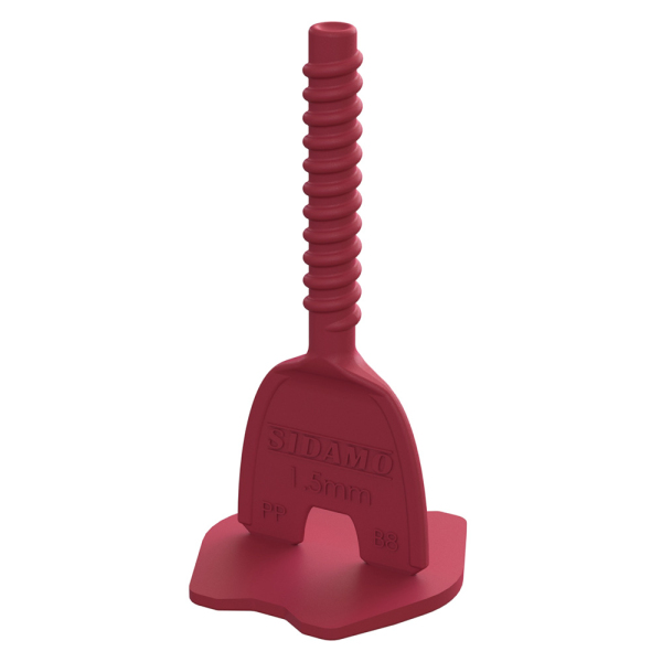 Seau de 1000 Croisillons Auto-Nivelants en I à Vis Joint1,5 mm SIDAMO - 11255924