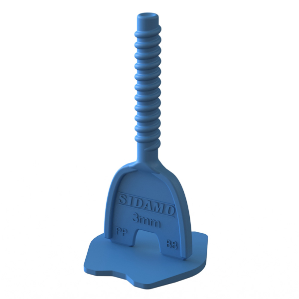 Seau de 1000 Croisillons Auto-Nivelants en I à Vis Joint 3mm SIDAMO - 11255922