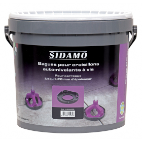 Seau de 300 Bagues Anti-friction pour Système Auto-Nivelant à Vis SIDAMO - 11255930