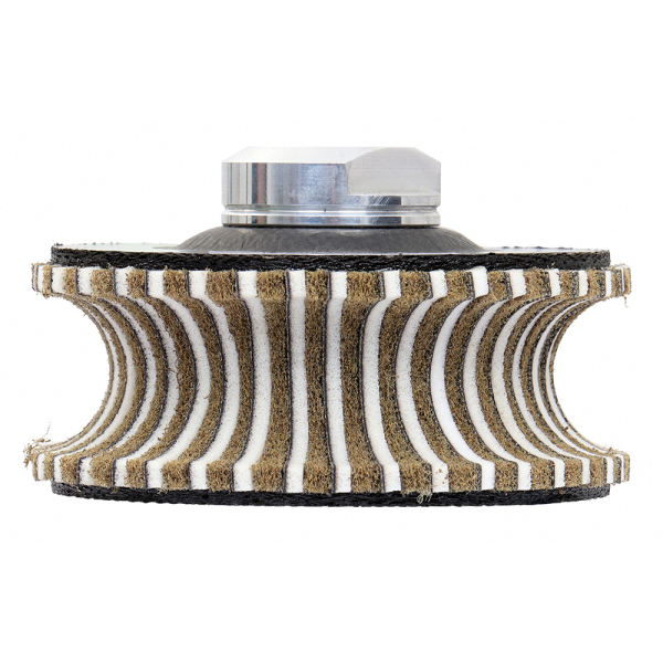 Roue de Polissage Diamantée Profil Demi-Rond D30 ULTRA FINIT D30 SIDAMO - 11130228