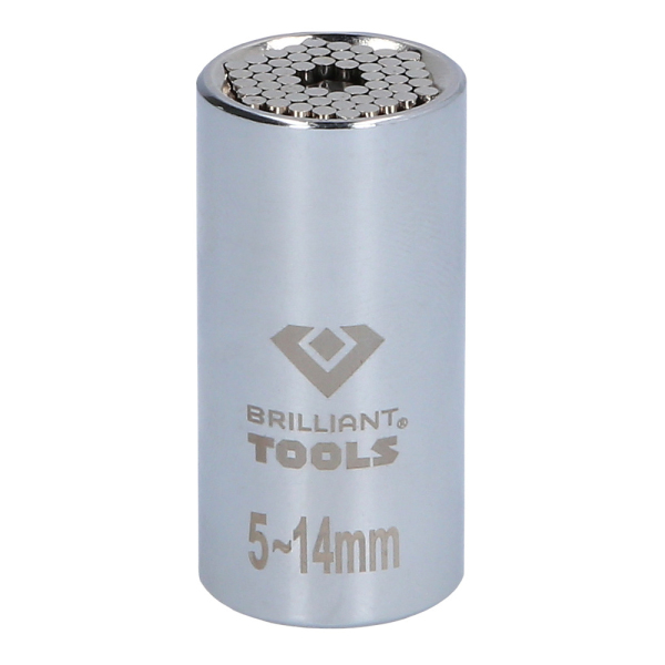 Douille universelle 1/4'', 5 -14mm BT020899 Brilliant Tools