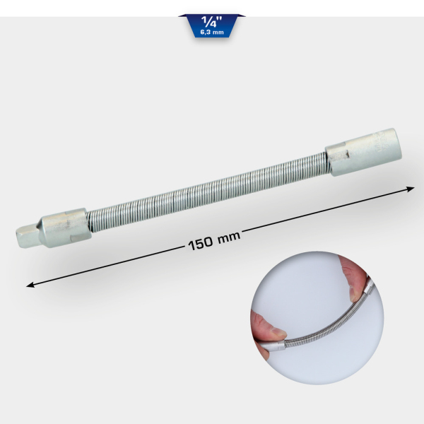 Rallonge flexible 1/4" BT020910 Brilliant Tools