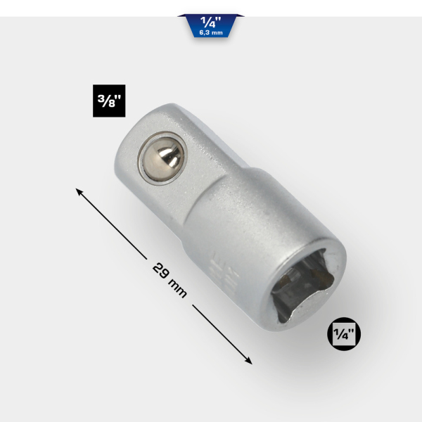 Augmentateur 1/4" - 3/8" BT020911 Brilliant Tools