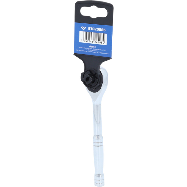 Cliquet réversible 1/4" avec poignée métallique, 100 dents BT020995 Brilliant Tools