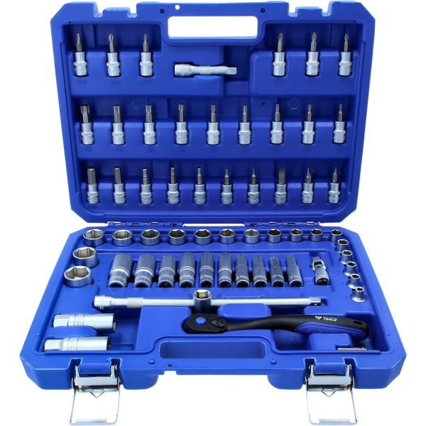 Coffret de douilles et cliquets 3/8'' , 61 pcs BT021061 Brilliant Tools