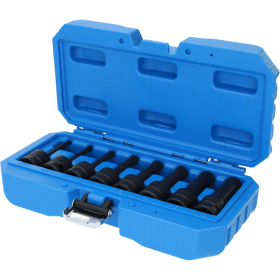 Jeu de 8 douilles tournevis à chocs 1/2" XZN M5-M18 BT022605 Brilliant Tools