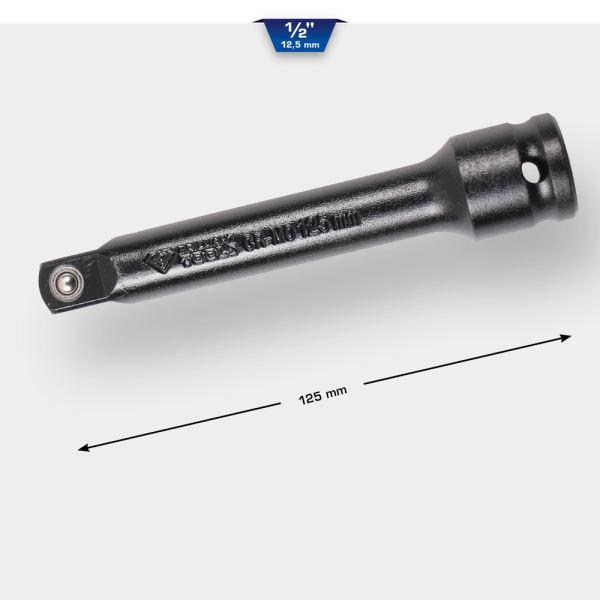 Rallonge à chocs 1/2'', 125mm BT022669 Brilliant Tools