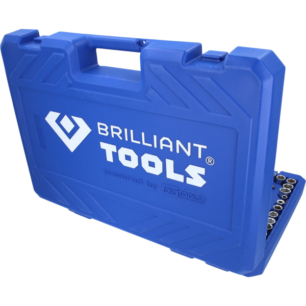 Coffret de douilles, cliquets et clés mixtes, 206 pcs BT023216 Brilliant Tools