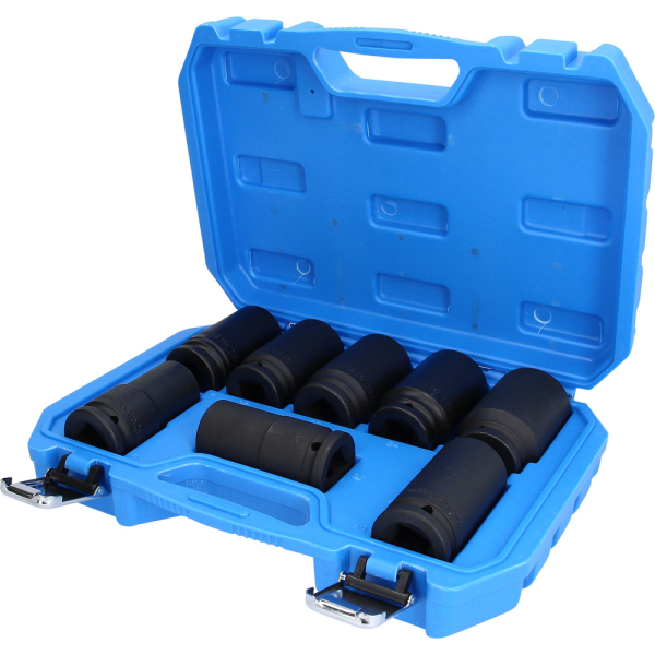 Jeu de douilles longues à chocs 6 pans 3/4", 8 pcs, 24 - 36mm BT025600 Brilliant Tools