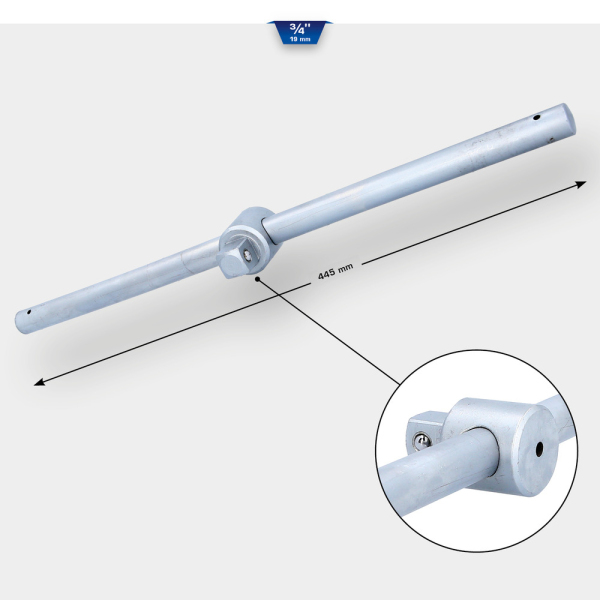 Poignée coulissante 3/4" BT025905 Brilliant Tools