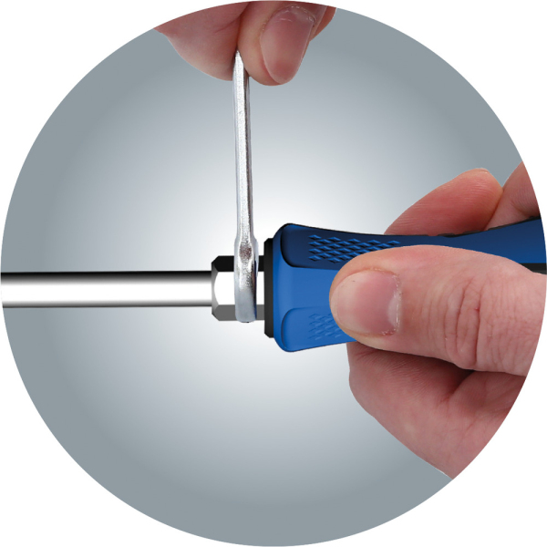 Jeu de tournevis à lame traversante, 5 pcs, Fente, PHILLIPS BT031020 Brilliant Tools